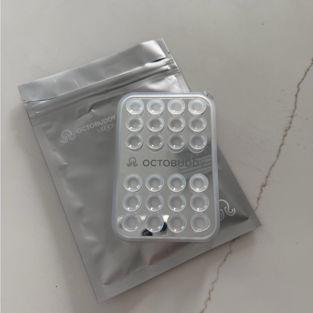 Octobuddy Mirror in Transparent